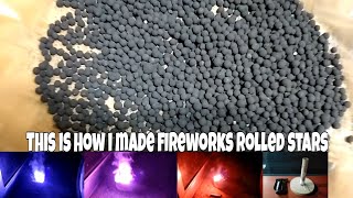 Fireworks Rolled Stars | Improvised Rolling Machine screenshot 3