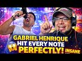Perfection in Every Note | Gabriel Henrique – Because of You - Reaction