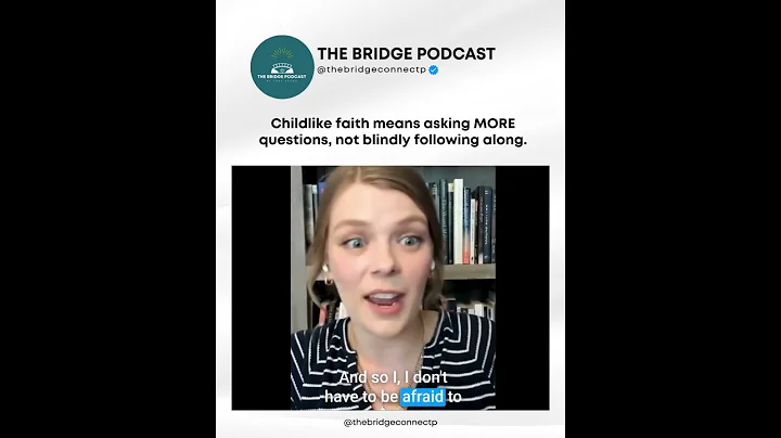 Childlike faith means asking MORE questions, not blindly following along. #shorts #fyp #faith