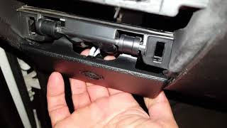 2013 Ram 1500:  Replacing the parking brake release handle
