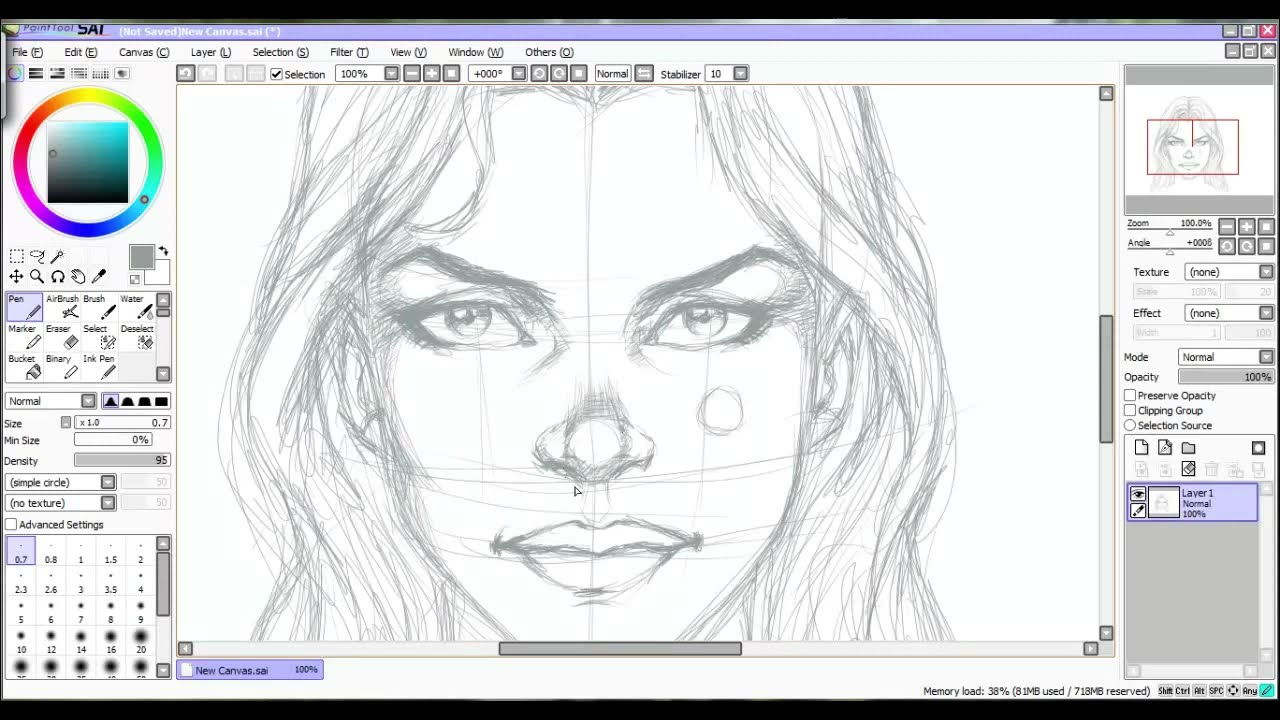 APHRODITE IX (DIGITAL ART) SPEED DRAWING !!!