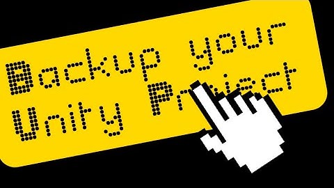 Avoid Losing Your Hard Work: Backup Your Unity Project Today