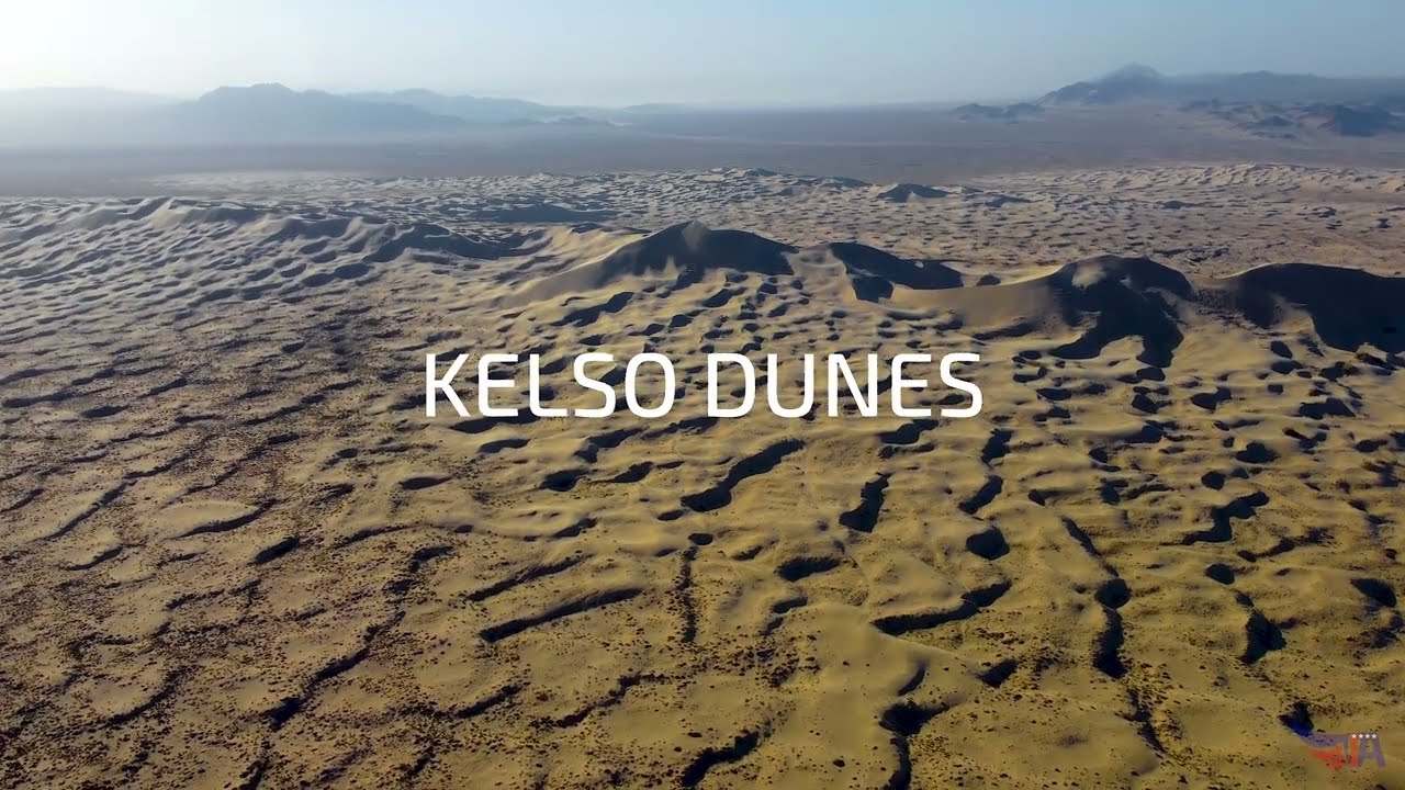 Дюны Келсо / Kelso Dunes / Калифорния / 4K