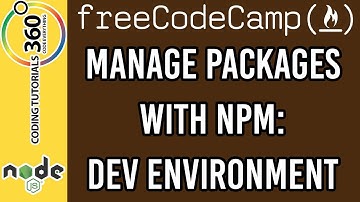 Manage Packages with NPM: Dev Environment NodeJS and ExpressJS