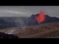 Reykjanes Eruption 2021 Timelapse April 29 MBL camera 15h-18h