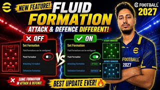 eFootball 2027 FLUID FORMATION Explained! 🔥 | Attack & Defence Formations Changed!