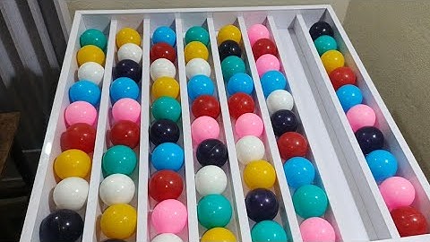 Ball Game Challenge 🟡⚪🔴 - Match color ball #ballgameplay  #ballsortpuzzlecolorsortinggames #short