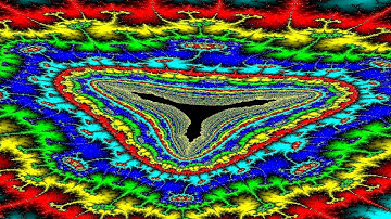 The Tricorn Fractal - Music "End Of The Line" by The Traveling Wilbury