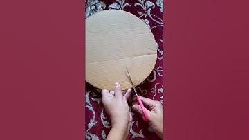 How to make shield by using cardboard #paper craft #freedomfighter costume @SaudaminiDalai10