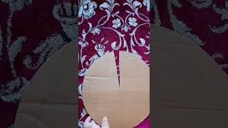 How to make shield by using cardboard #paper craft #freedomfighter costume @SaudaminiDalai10