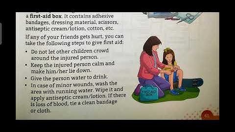 Keeping Safe| Chapter 6 | Science| Class III| Part 2| CBSE