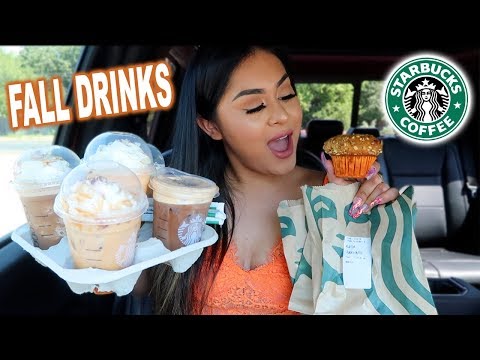 trying-starbucks-new-fall-drinks-and-treats!