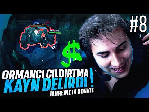 HAZRETİYASUO LOL ORMANCI ÇILDIRTMA 8 - KAYN DELİRDİ! SÖVMEKTEN OYNAYAMADI!