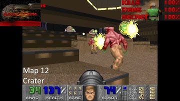 Final Doom: TNT Evilution.  Map 12 Ultra Violence 100% with commentary