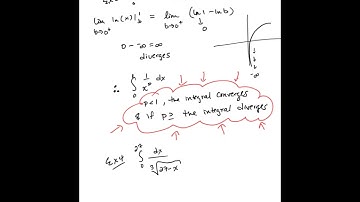 AP Calc BC Unit 6 Lesson 3 improper integrals with an infinite discontinuity (vertical asymptote)