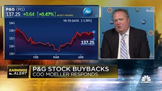 P&G COO on why it's increasing the amount of stock buybacks