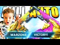 6 Year Old Killed The WHOLE Lobby w/Akimbo Sykov Pistols in Warzone! (TRY THIS CLASS)