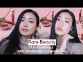 RARE BEAUTY STAY VULNERABLE COLLECTION | first impressions and swatch comparisons