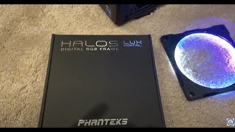 Phanteks Halos LED RGB Fan Frame Review added to Cyberpowerpc