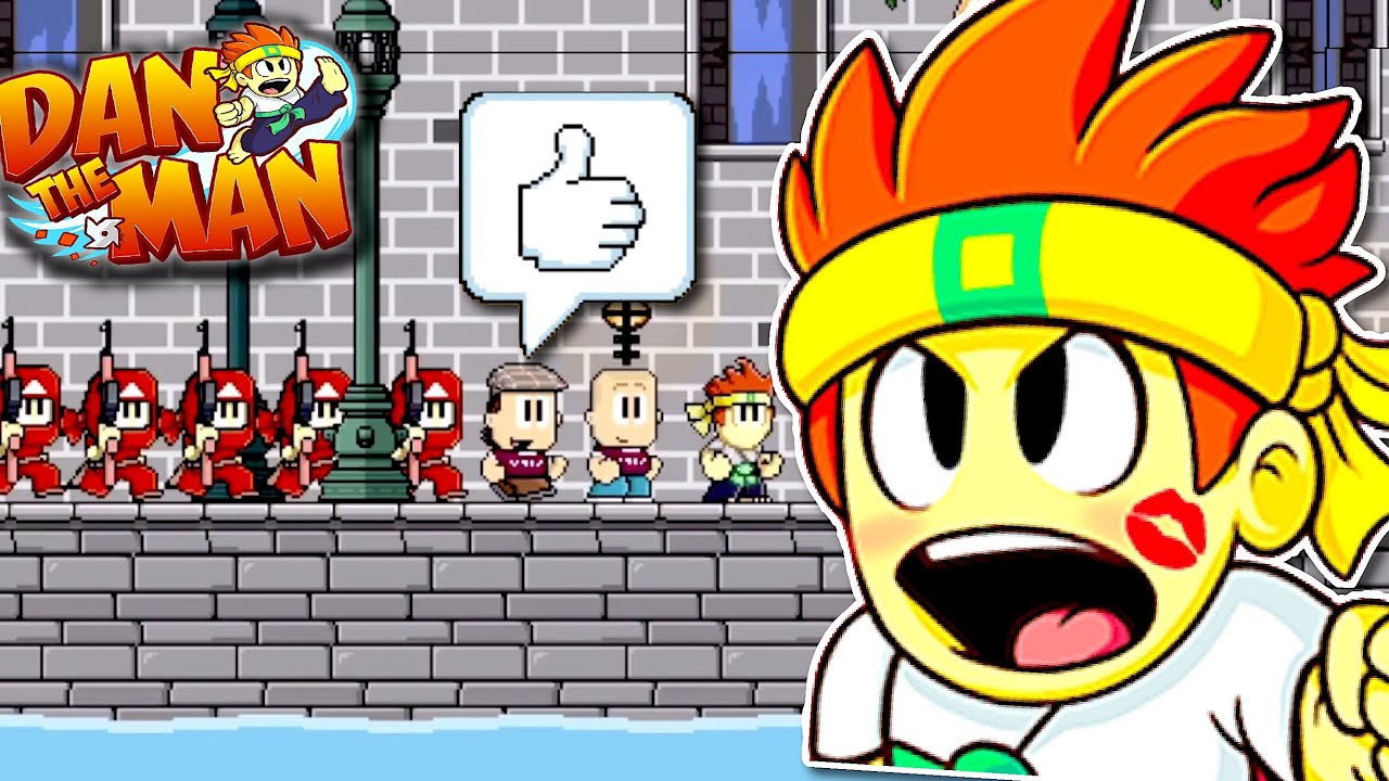 STORMING THE CASTLE 💥🏰 + BIG BOSS FIGHT IN DAN THE MAN‬