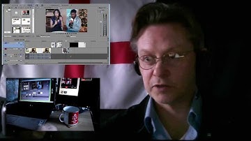 How to Zoom.us, Webcam and HD Video Record with Post Edit by Sony Vegas by Mike Downes