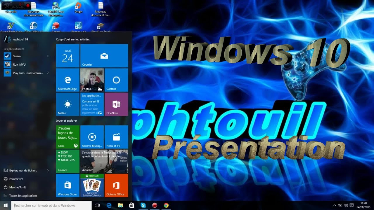 presentation windows 10