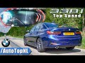 NEW! BMW 3 Series 330i G20 ACCELERATION & TOP SPEED 0-261km/h | 0-161MPH LAUNCH CONTROL by AutoTopNL