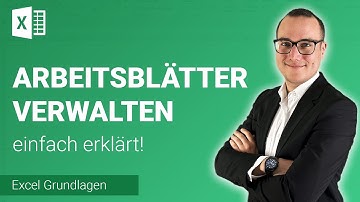 ARBEITSBLÄTTER einfach erklärt | Lerne Microsoft Excel ✅