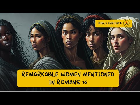 Persis: A Devoted Woman in Romans 16:12 1 YouTube video thumbnail