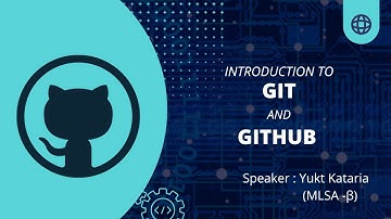Git and GitHub Workshop (Microsoft Learn Student Ambassadors)