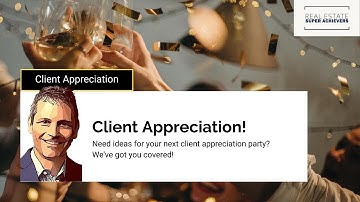 Get Referrals With A Client Appreciation Party