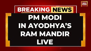 PM MODI LIVE: PM Modi Offers Prayers In Ayodhya's Ram Mandir | PM Modi To Hold Roadshow In Ayodhya