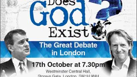 Debate - Does God Exist? William Lane Craig vs Stephen Law