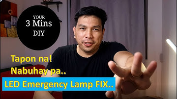 HOW TO REPLACE BATTERY - OMNI LED EMERGENCY LIGHT REPAIR