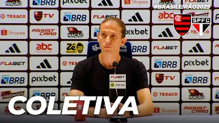 Thumbnail for FILIPE LUÍS | COLETIVA PÓS-JOGO | FLAMENGO 2 X 0 SÃO PAULO | BRASILEIRÃO (12/07/25)