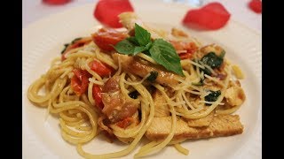 Tuscan chicken pasta