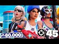 COMO SE JUEGA ARENA EN 60,000 PUNTOS... | 45 KILLS CON SLICK Y PGOD | FORTNITE