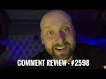 Comment Review for Vlog #2598 (Black Bear Encounter)