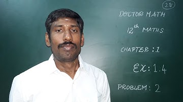12TH MATH EX:1.4 PROB:2 CHAP:1 APPLICATION OF MATRICES AND DETERMINANTS CRAMER