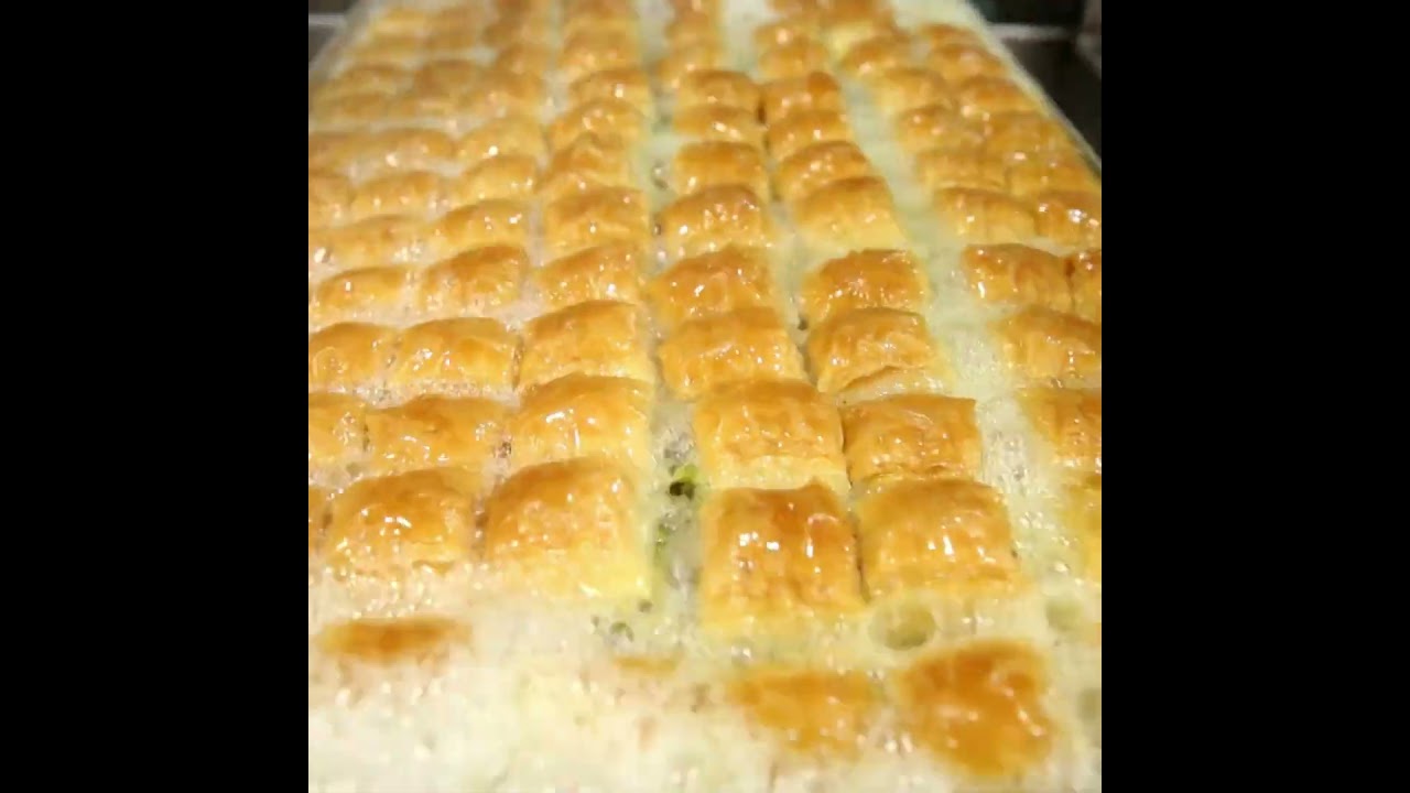 Watch Sherbet Dance with Baklava's Golden Layers