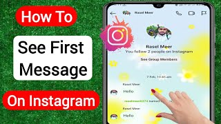 How To See First Message On Instagram Without Scrolling (2023) | Check Instagram First Message screenshot 5