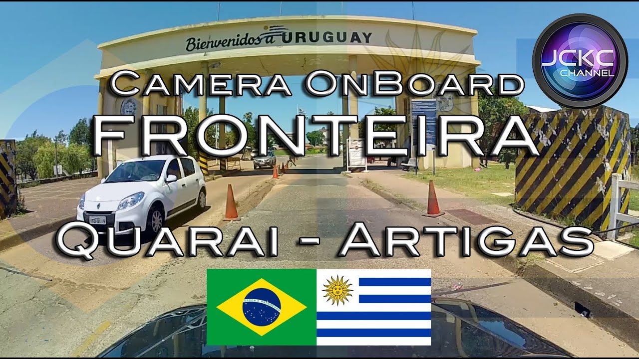 Fronteira Artigas Quaraí Brasil / Uruguay (Camera OnBoard) Aduanas YouTube Fronteira Artigas Quaraí Brasil / Uruguay (Camera OnBoard) Aduanas YouTube