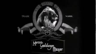 Заставка киностудии «Metro Goldwyn Mayer» в 1928 году. Первый рычащий лев.