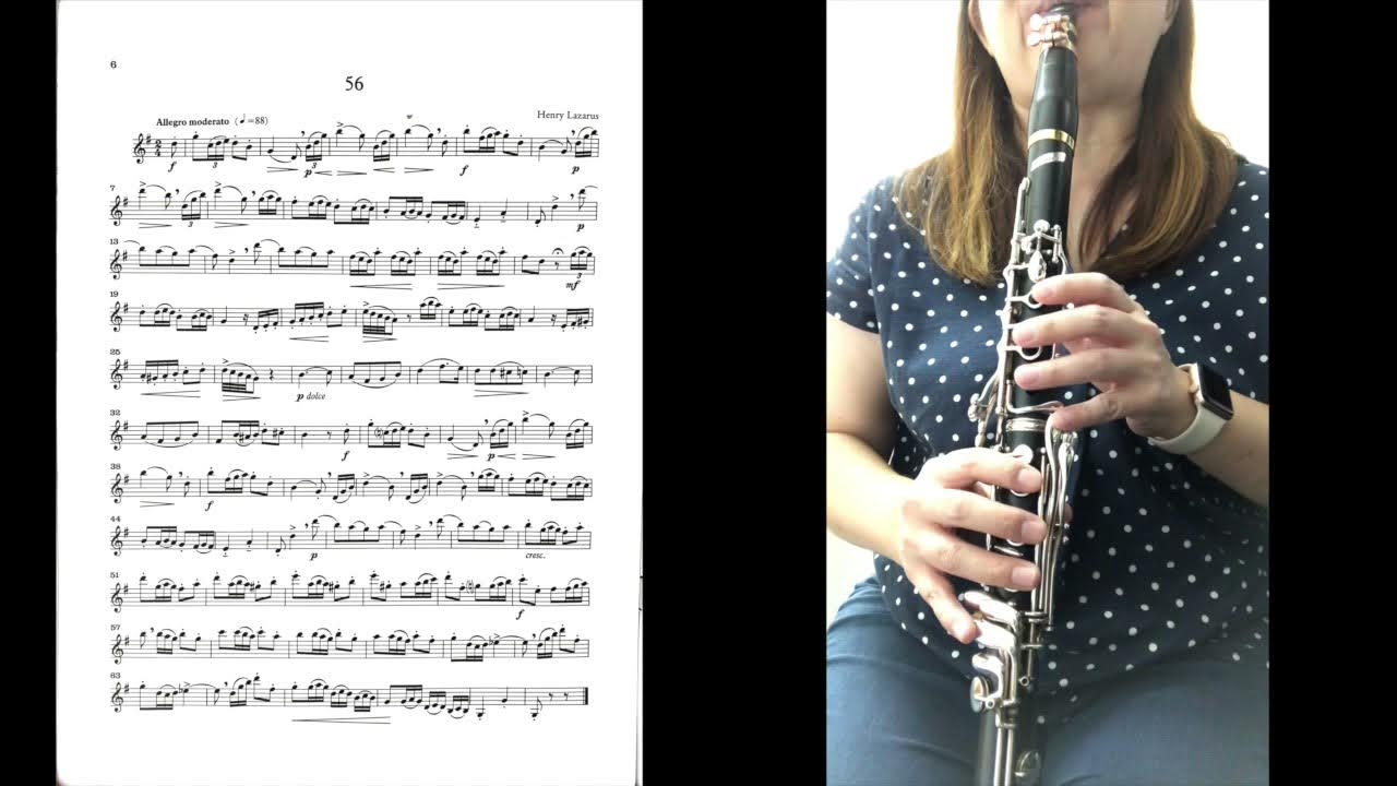 First Book Of Practical Studies For Clarinet - N.W. Hovey. Just Flutes