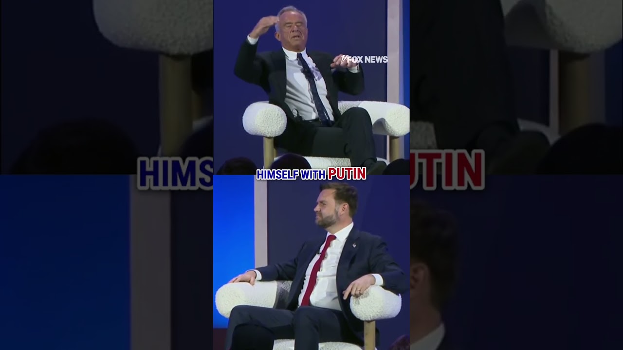 Trump's 'AMAZING' jokes to world leaders revealed by Vance, RFK Jr. #foxnews #news #shorts