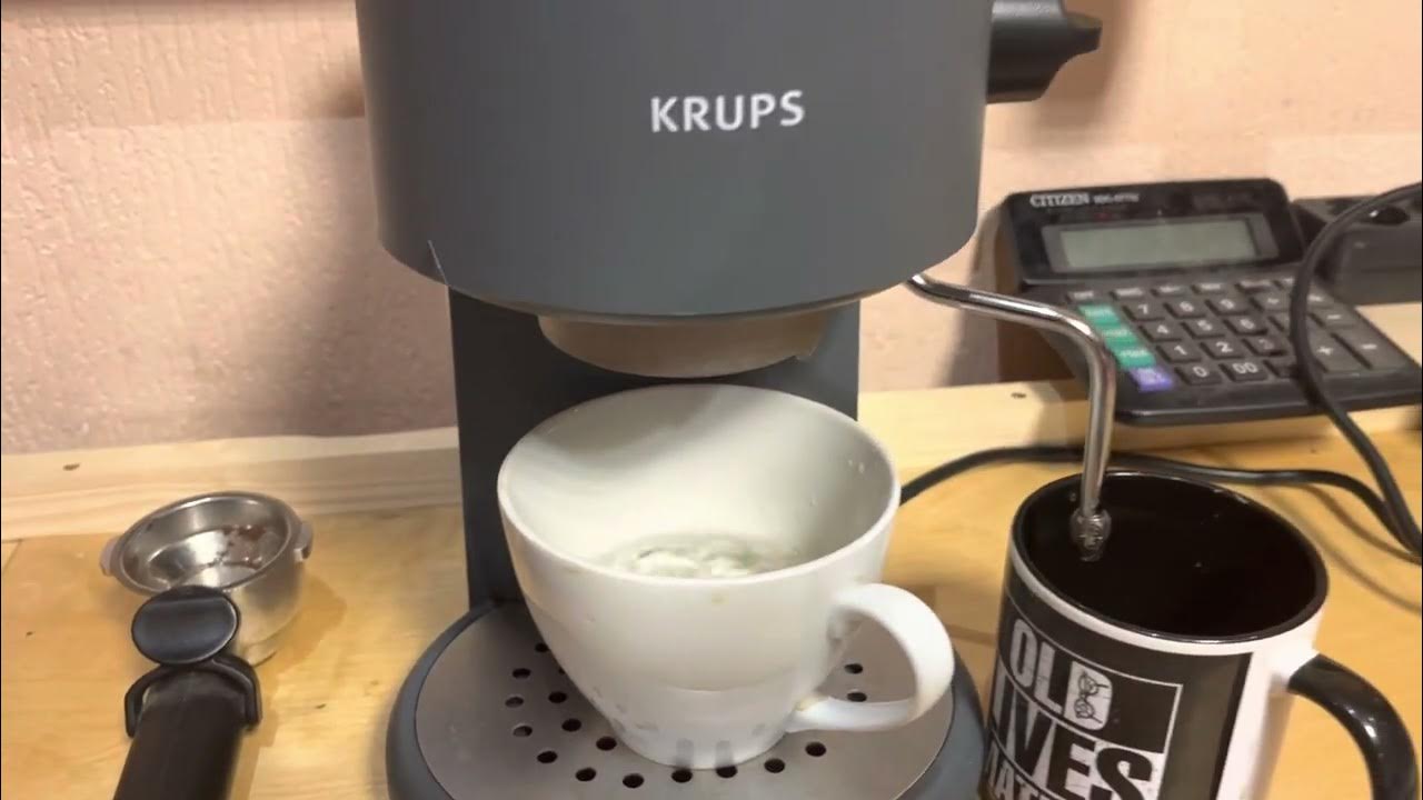 KRUPS TYPE 880 brew YouTube