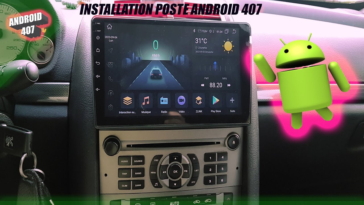 Installation Autoradio PEUGEOT 308