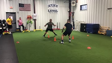 Partner Reactive Agility: Circle Tag (Offense vs Defense Agility / Change of Direction)