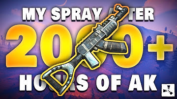 2000+ Hour AK + MP5 Spray - Rust