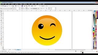 How to Create Emoticon Smiley with Corel Draw X6